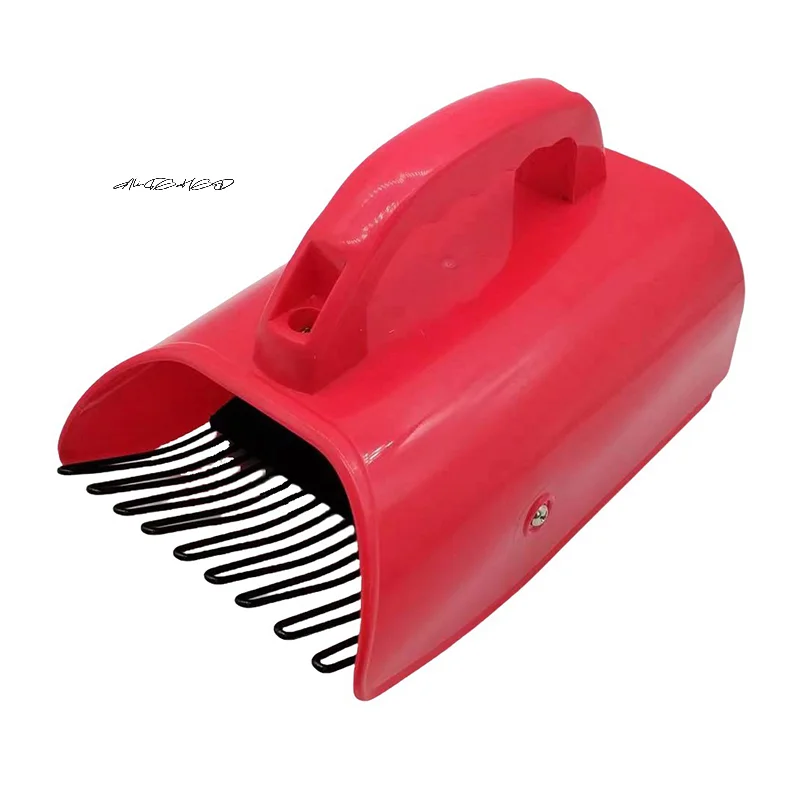 1Pc Blueberry Picker Scoop With Metal Comb Plastic Huckleberry Picking Rake Easy Harvesting Tool For Blueberries