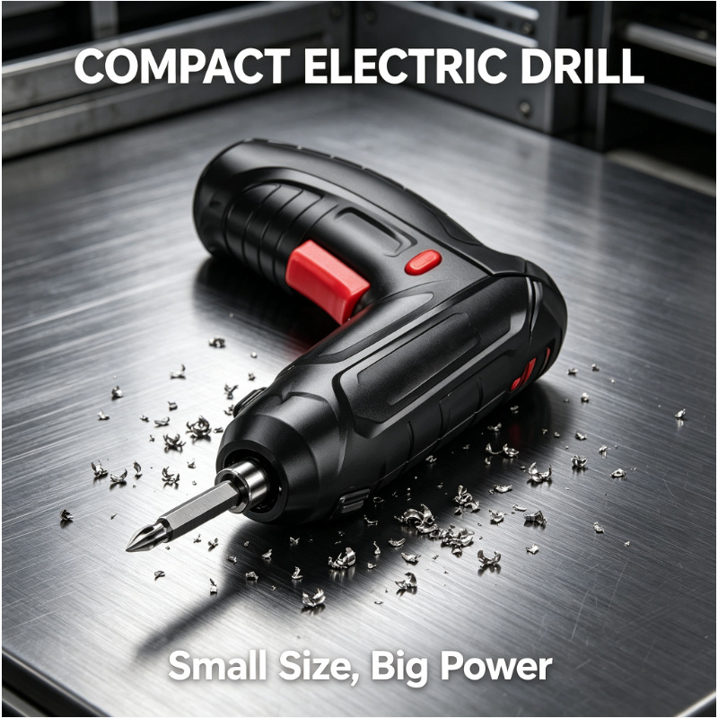  47Pcs Household Cordless Power Tools 3.6V Electric Drill Screwdriver Multifunctional Repair Tool Kit for Home DIY Maintenance 