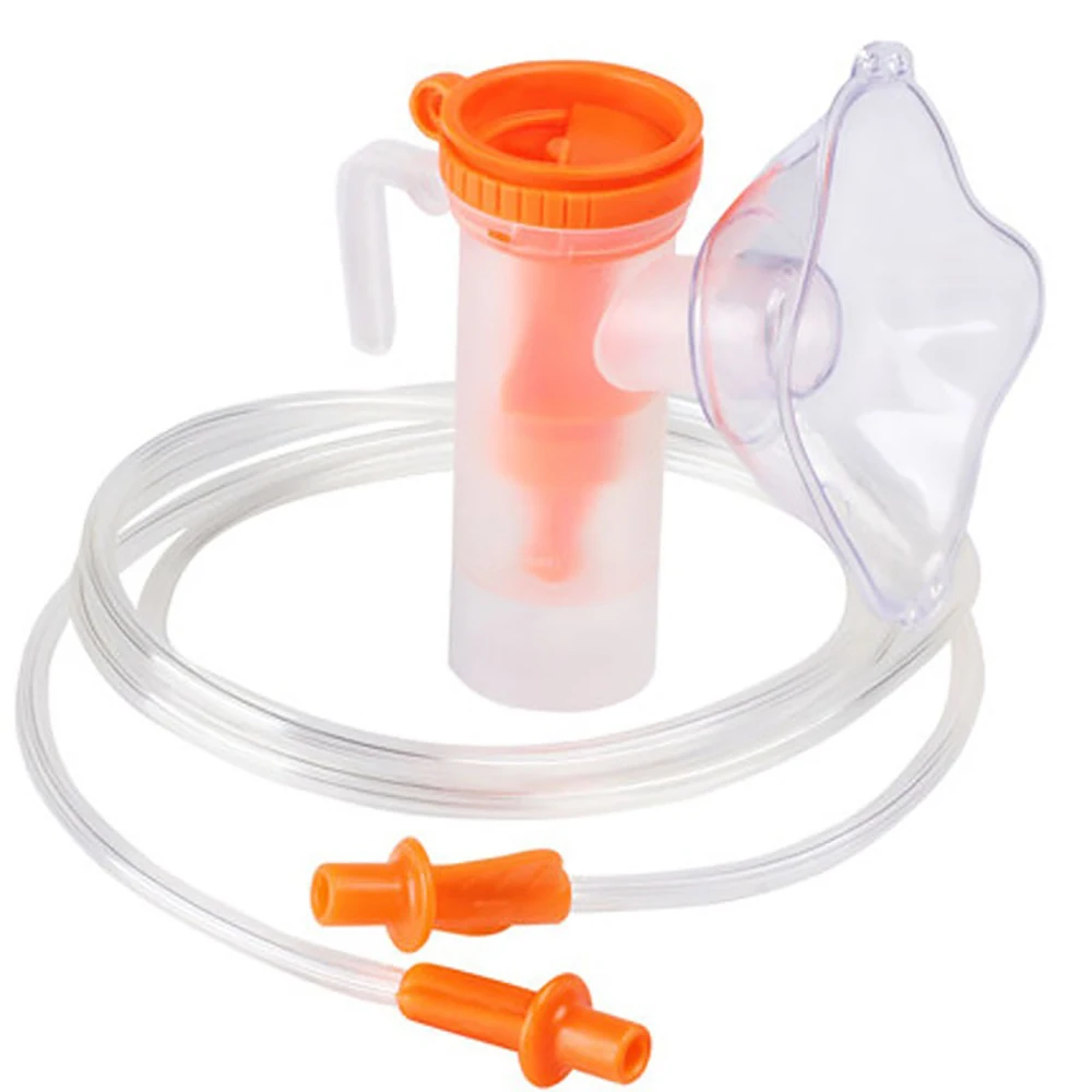 Disposable Nebulizer Mask, Full Set of Replacement Kits with Mask and Mouthpiece, for Home Use and Travel