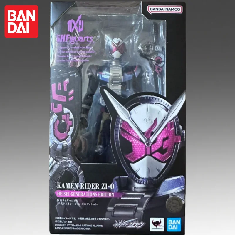 In Stock Bandai Original S H F Kamen Rider Kamen Rider Zi O Action Figure Model Doll Brand New Boxed Anime Characters Garage