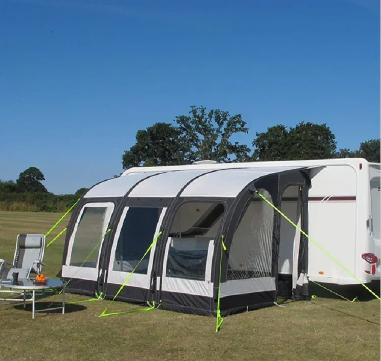 

Outdoor Inflatable Tent Waterproof Windproof Family Air RV for Camping