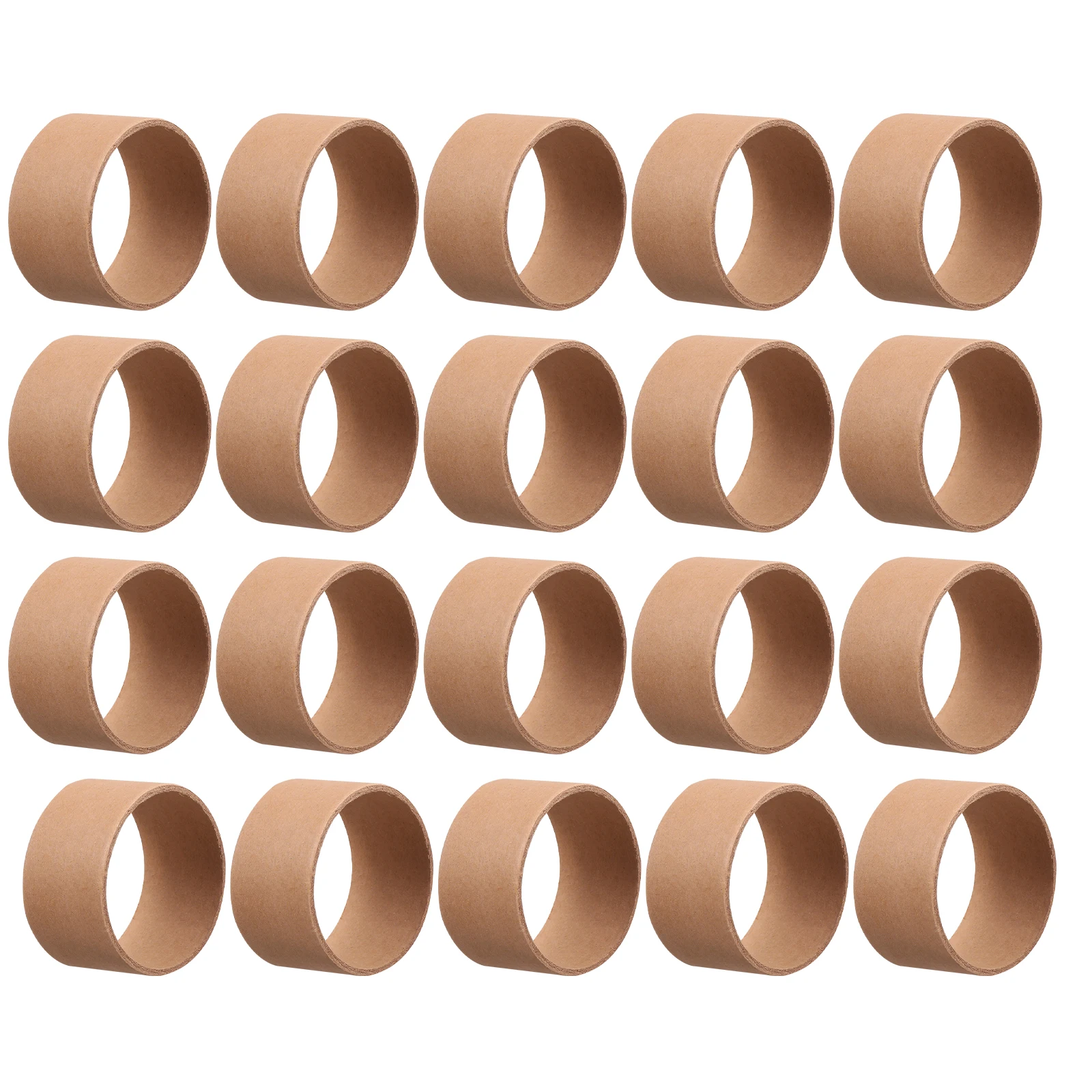 

20 Pcs Process Tube Hand-painted Paper Crafts for Boy Girl Bulk Cardboard Tubes