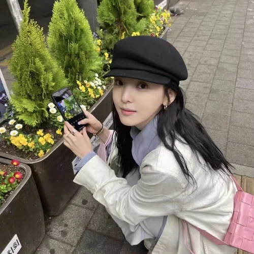 2024 파티 100% 순수 양모 맞춤형 베레모 디자이너 웨딩 숙녀, 피크 캡, 연회 클로체 탑 모자, 도매, 가을 및 겨울, 신제품  Best5