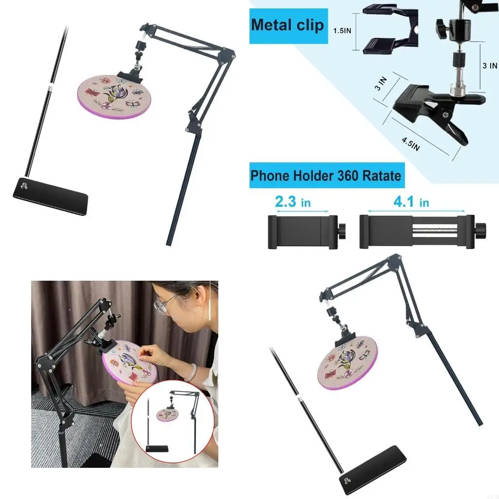

Регулируемая вышиваемая подставка для вышивки скрещивания сшива