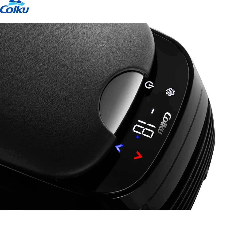 Colku 8H Dc Compressor Car Fridge Refrigerator Mini Fridge 8L Freezer Heating Mini Car For Camping And Business Car