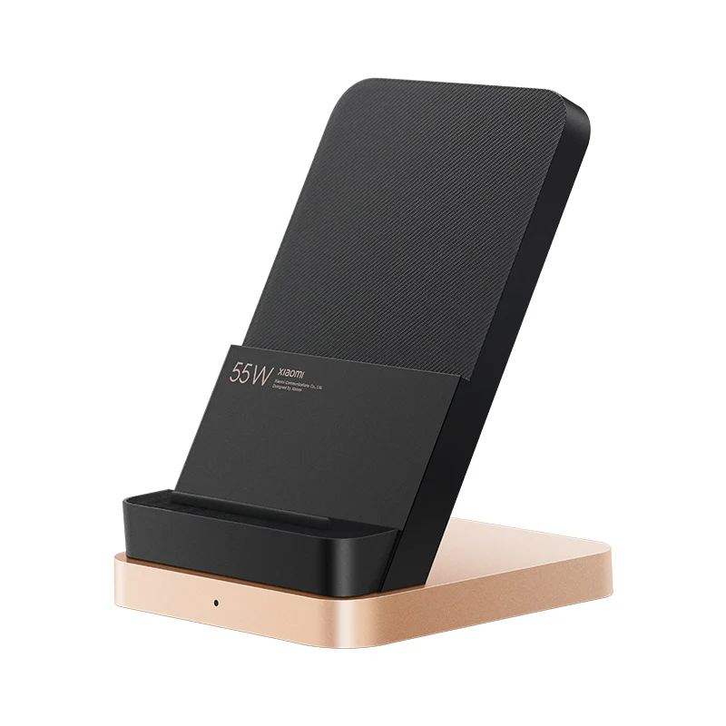 Xiaomi 55W Wireless Charger Vertical Air-cooled Fast Charge For Xiaomi 11/12/13/14 Series Qi Standard Wireless Charge For iPhone