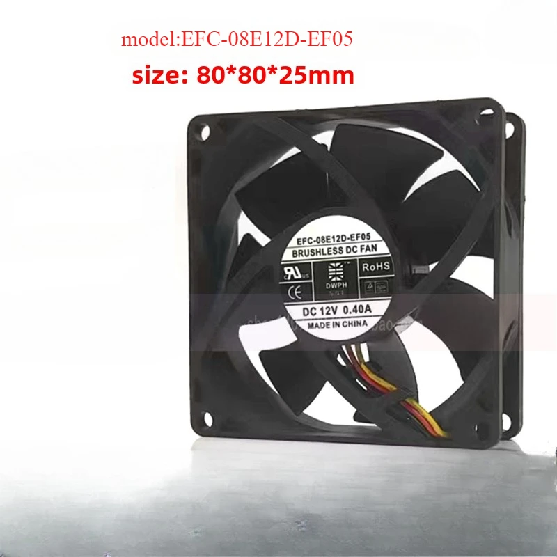 EFC-08E12D-EF05 12V 0.40A UPS Cooling Fan