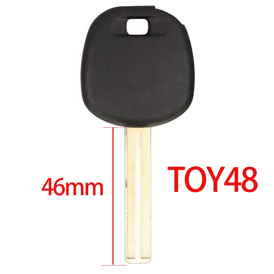 

5/10 шт. Сменные чипы-транспондеры для автомобильных ключей Toyota с необработанным лезвием TOY48
