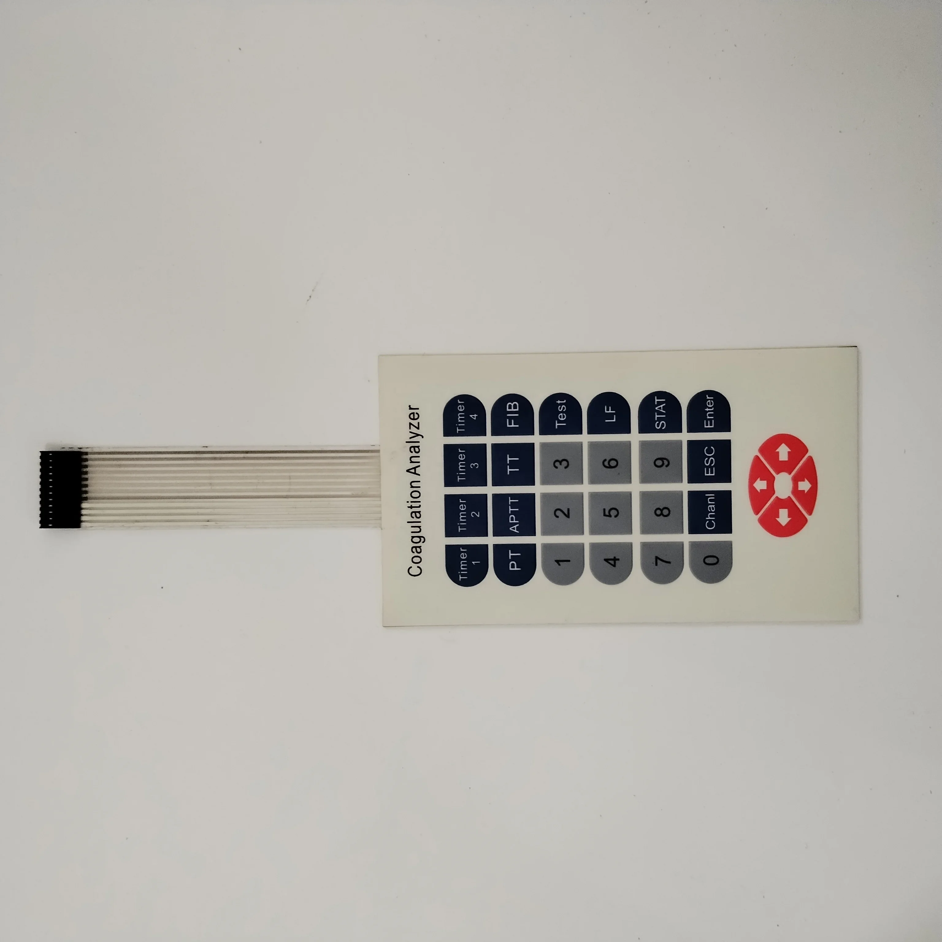 Laboratory Equipment Medical Coagulation Analyzer Key Board TS-4000