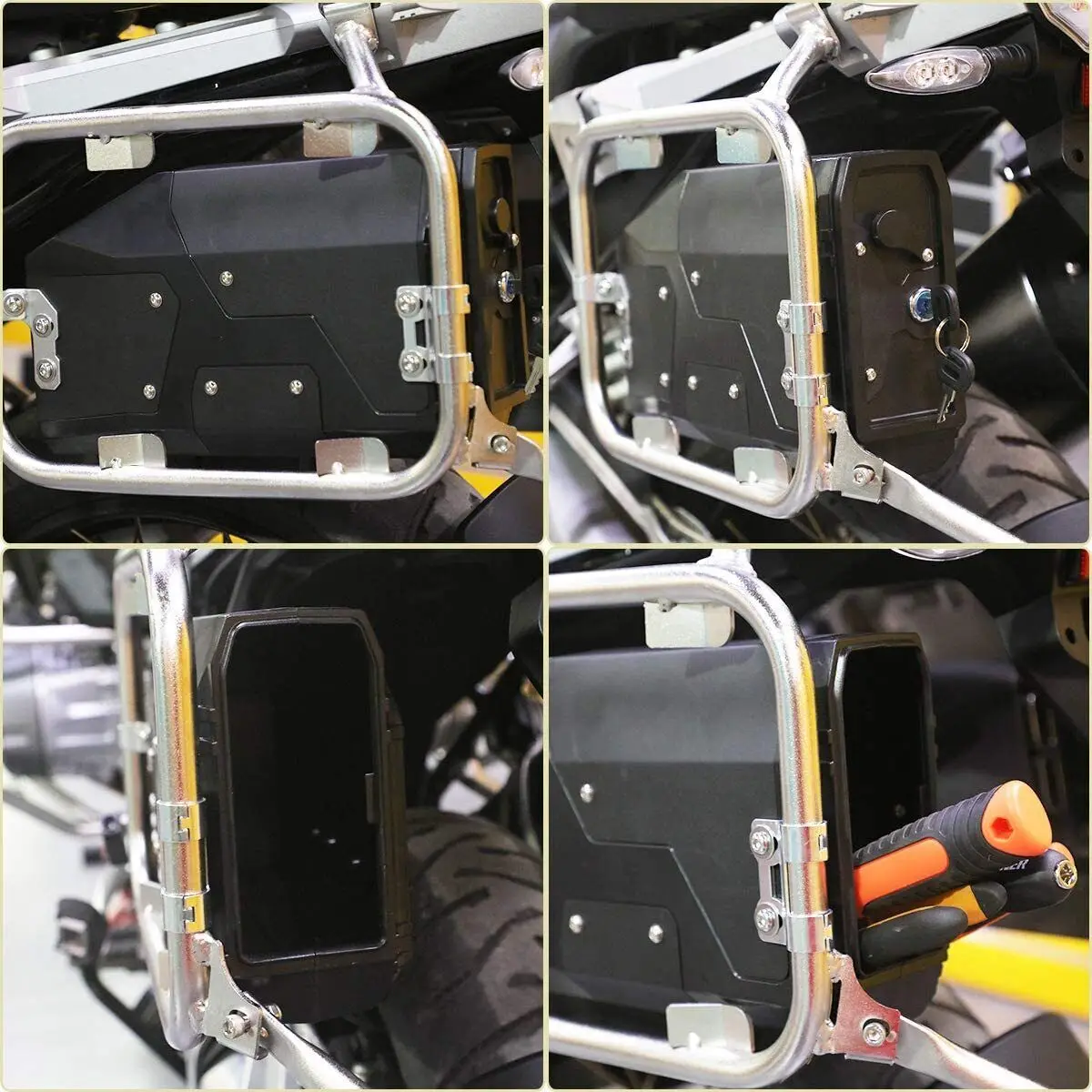 Motorcycle 4.2L Tool Box For BMW R1250GS R1200GS LC/ADV R1200/R1250 GS F750GS F850GS F800GS GS1200/GS1250 Toolbox Accessories