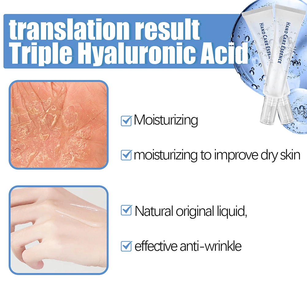 1pc  Hand Cream Moisturizing Nourish Whitening Exfoliating Calluses Gel Anti-Aging Crack Repair For Women 40g Wholesale