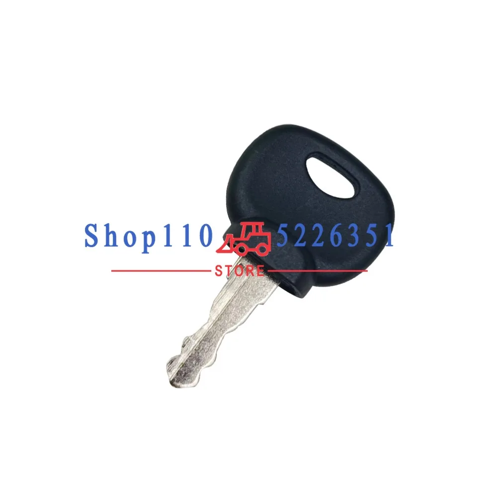 1/5/10 PCS Ignition Key Plant Application Spare 14607 For Jcb JS Bomag Manitou Tractor SPARE 14607 IGNITION KEYS Car Accessories