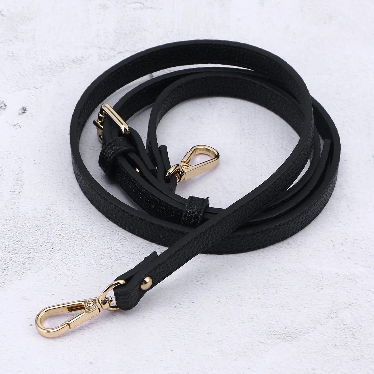 

Adjustable Bag Replacement for Crossbody Handbag Bag Strap Replacement Black Purse Black Color PU Durable Sturdy Buckle