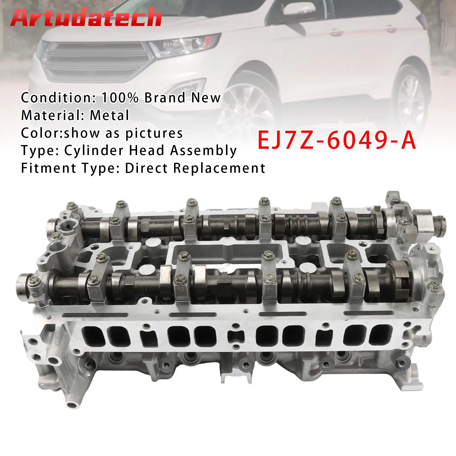 

Artudatech Cylinder Head Assembly For Ford Mustang Edge Explorer EcoBoost 2.0L 2.3L l4 Car Accessories