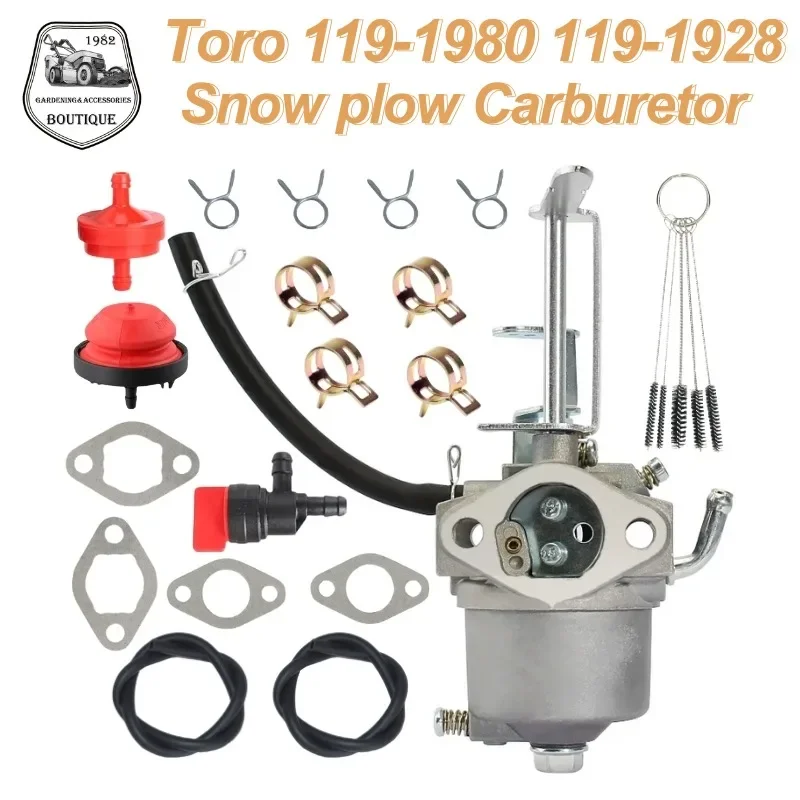 

Snow Blower Carburetor for Toro 180 PC-180 15609 38272 38282 38452 38587 520-878 119-1980 119-1570 119-1971 119-1977 120-4427
