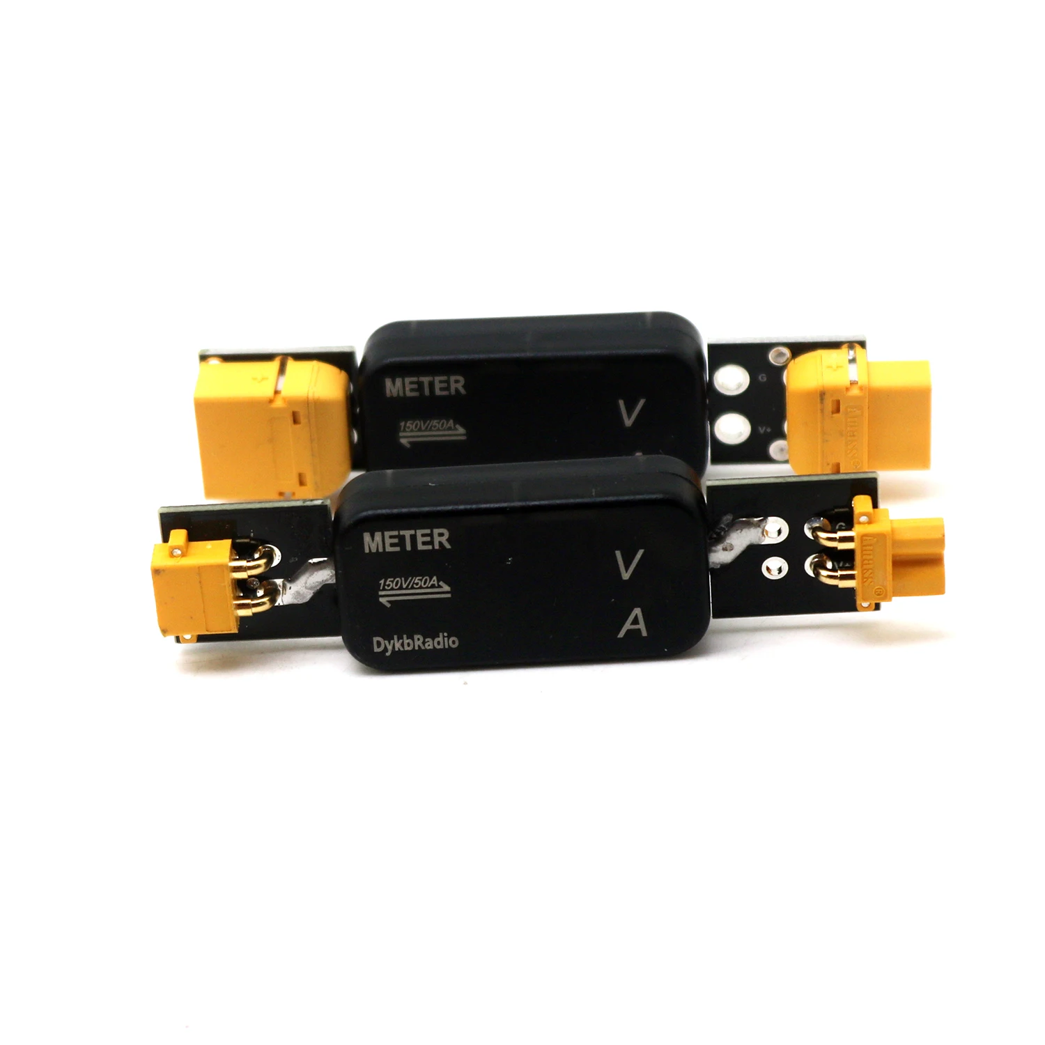 XT30 XT60 DC 150V 50A Bidirektionales Voltmeter Amperemeter Hochspannungs-Strommessgerät BMS RC Batterie Lade- und Entlademessgerät – Detail 4