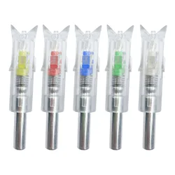 3 PCS Arrow Nock ID7.6mm Arrow Crossbow Bolt Luminous Arrow Tail Automatically Archery Arrow Lighted Nock