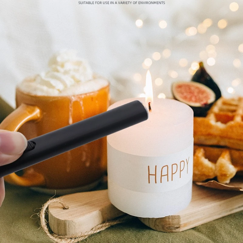 Metal Scented Candle Tool Igniter Smoking Accessories Inflatable Lighter Outdoor Barbecue Camping Windproof Ignition Stick 2026