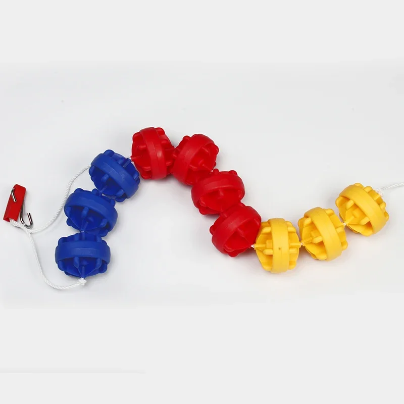 2026 Factory 12cm Plastic Pool Safety Kits Rope Swimming Pool Lane Float Line