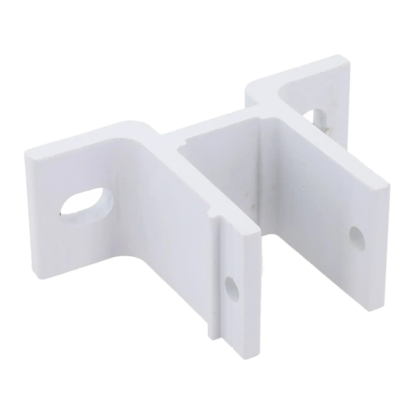 

1pc White Replacement Spare Parts Aluminium Alloy Wall Mounting Bracket For Retractable Awnings For 40 Square Pipe Installation