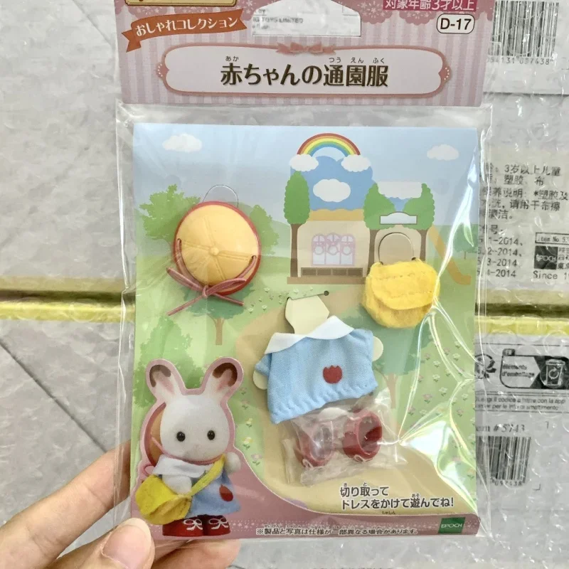 Sylvanian Families Authentic Ternurines Bunny Roupas Bonitas Crianças Brinquedos para Menino Menina Criança Brinquedo Sylvanians Family Ternuries