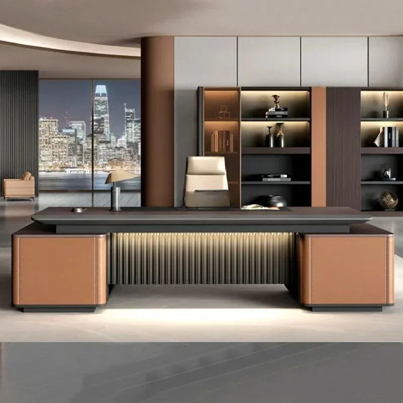 

Стол босса современного класса офисный простой