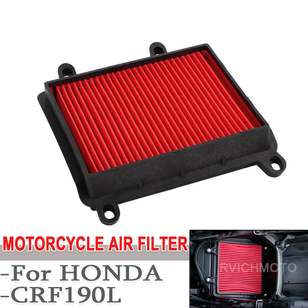 Air Intake Filter Cleaner Air Purification Clean For HONDA CRF190L CRF 190 L CRF 190L crf190l Motorcycle Air Filter Accessories