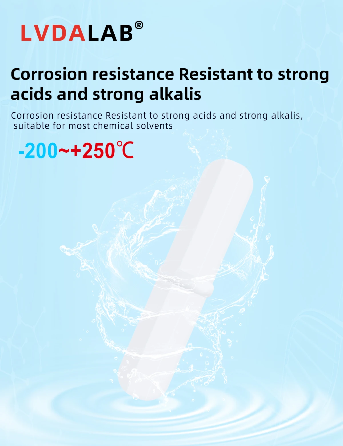 Xin Tester  2pcs/ 5pcs  lot  Lab PTFE Stirring magnet, corrosion Strong acid -Type B