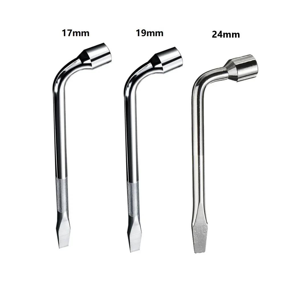 

L Type Stainless Steel Wheel Nut Repair Tool Compact Design Perfect Fit For Various Sizes Including Three Pieces