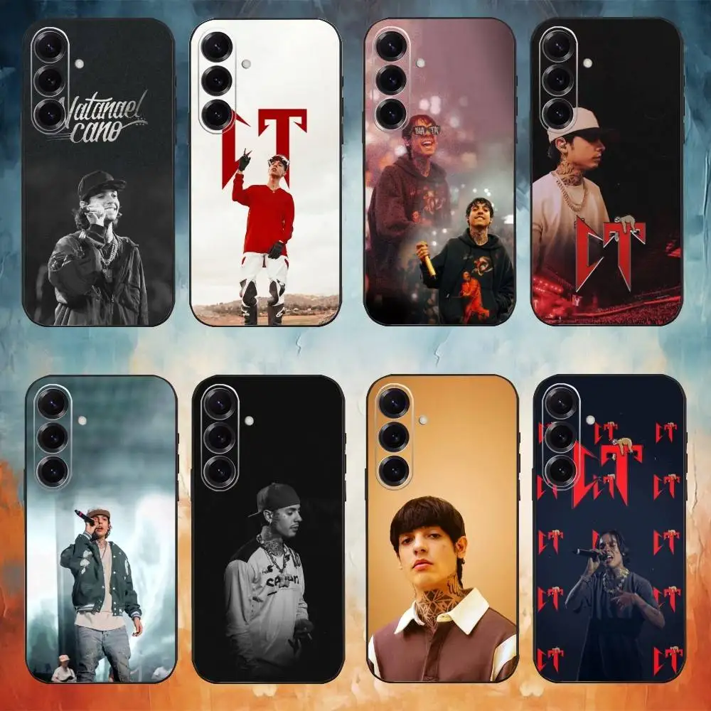 

Natanael CT Cano Rapper Phone Case For Samsung Galaxy A91,80,73,72 ,71,53,52,32 ,31,22,21s,20,Soft Black Case