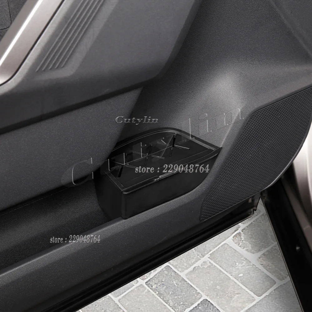 For Toyato Rav4 RAV 4 2026 2027 TPE+TPV Waterproof Anti-shock Front Door Storage Container Auto Interior Parts