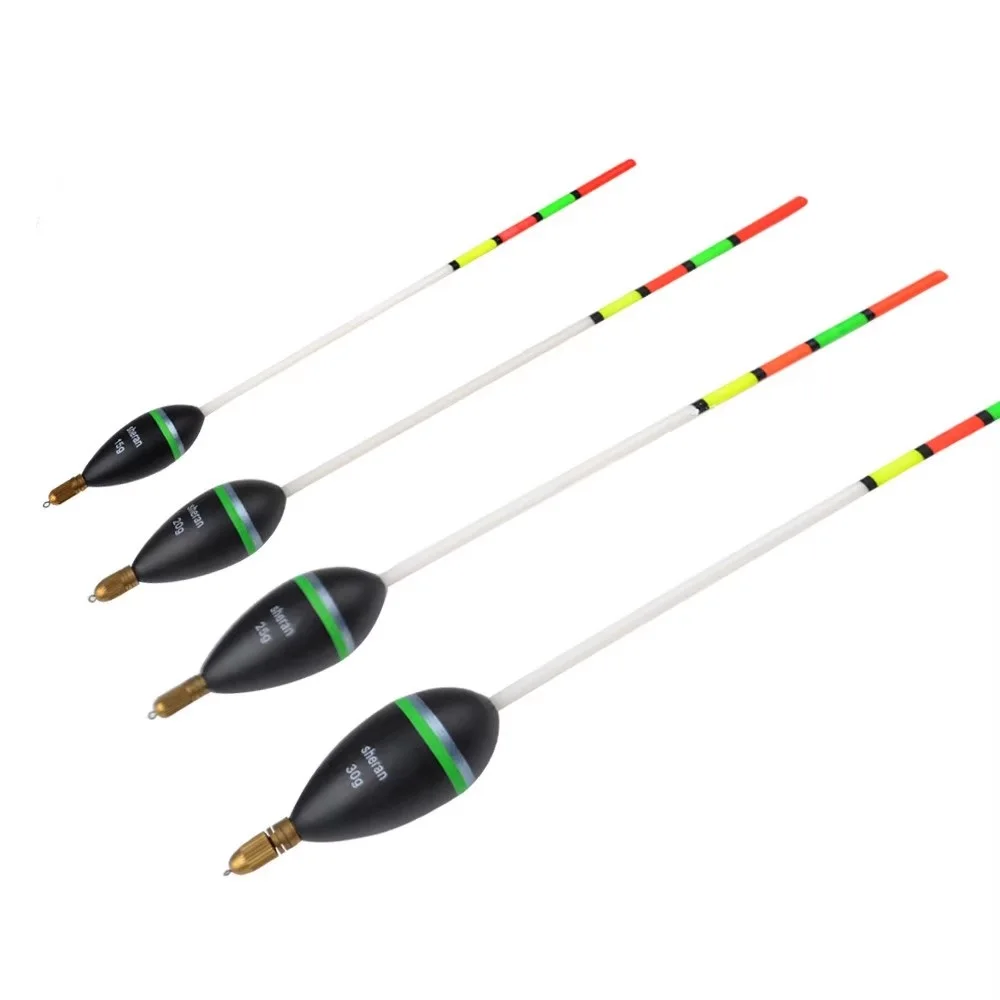 NGB 15g 20g 25g 30g Barguzinsky Fir Fishing Float Brass Pendant 25cm-28.5cm Bobber Float Vertical Buoy Sea Fishing Accessories