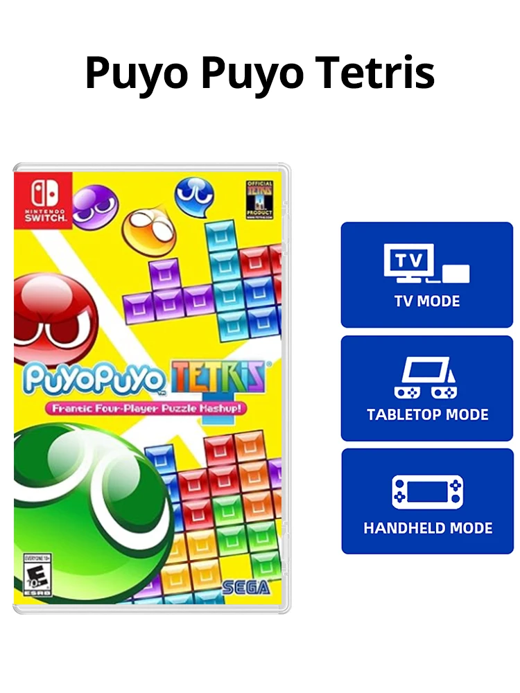 Nintendo – Puyo Puyo Tetris – Amerikaanse versie Nintendo Switch Game Fysieke Cartridge voor Nintendo Switch OLED Lite