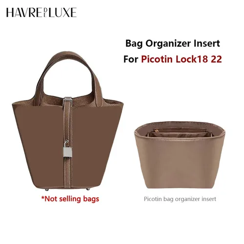 Imagen 1 del producto Organizador de bolsas con inserto de material de nailon estereoscópico adecuado para accesorios de modificación de bolsa de almacenamiento Picotin 18 22