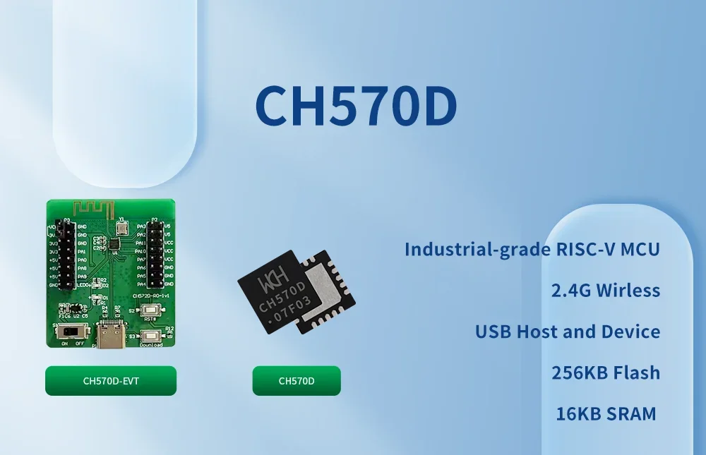 WCH CH570 Development Board CH570D Evaluation Board Kit