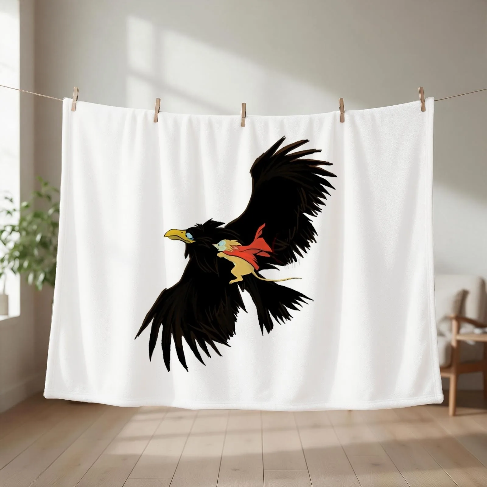 The Secret of NIMH - Jeremy and Mrs Brisby Throw Blanket heavy to sleep Luxury Brand Vintage Multi-Purpose Blankets