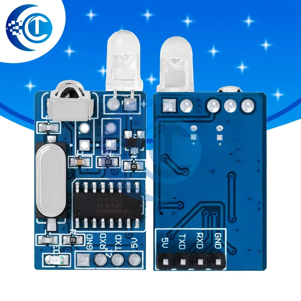 1PC/4PCS 5V IR Remote Encoder Decoder Module Wireless Transmitter Receiver for Arduino
