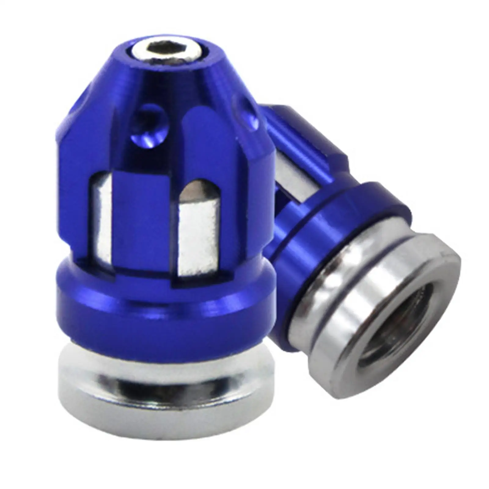 Dual Color Tire Valve Caps Aluminum Alloy Air Nozzle Dustproof Cover for Car Truck Motorcycle Bike