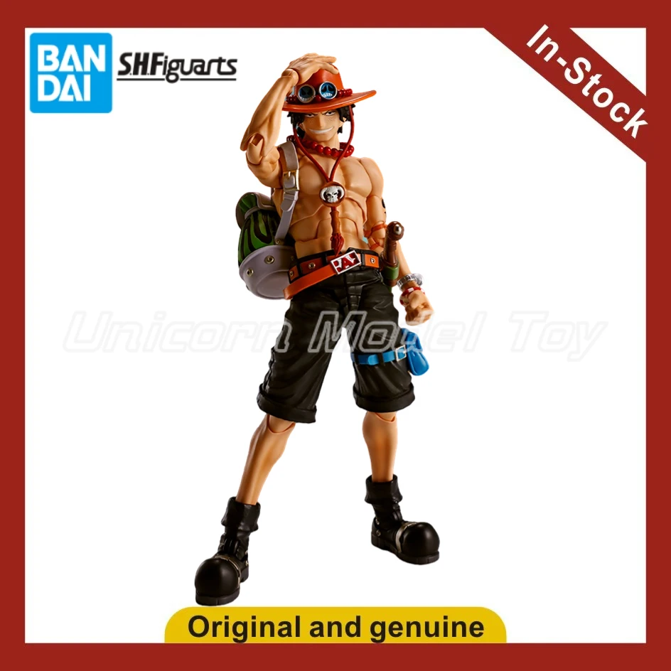 

【UA】BANDAI S.H.Figuarts ONE PIECE PORTGAS.D.ACE Action Figures Models Toys Gifts