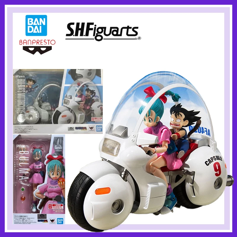 

Genuine Brand New and Unopened Bandai Banpresto Dragon Ball Z S.h.figuarts Bulma Anime Action Figures Model Cute Collect Toy