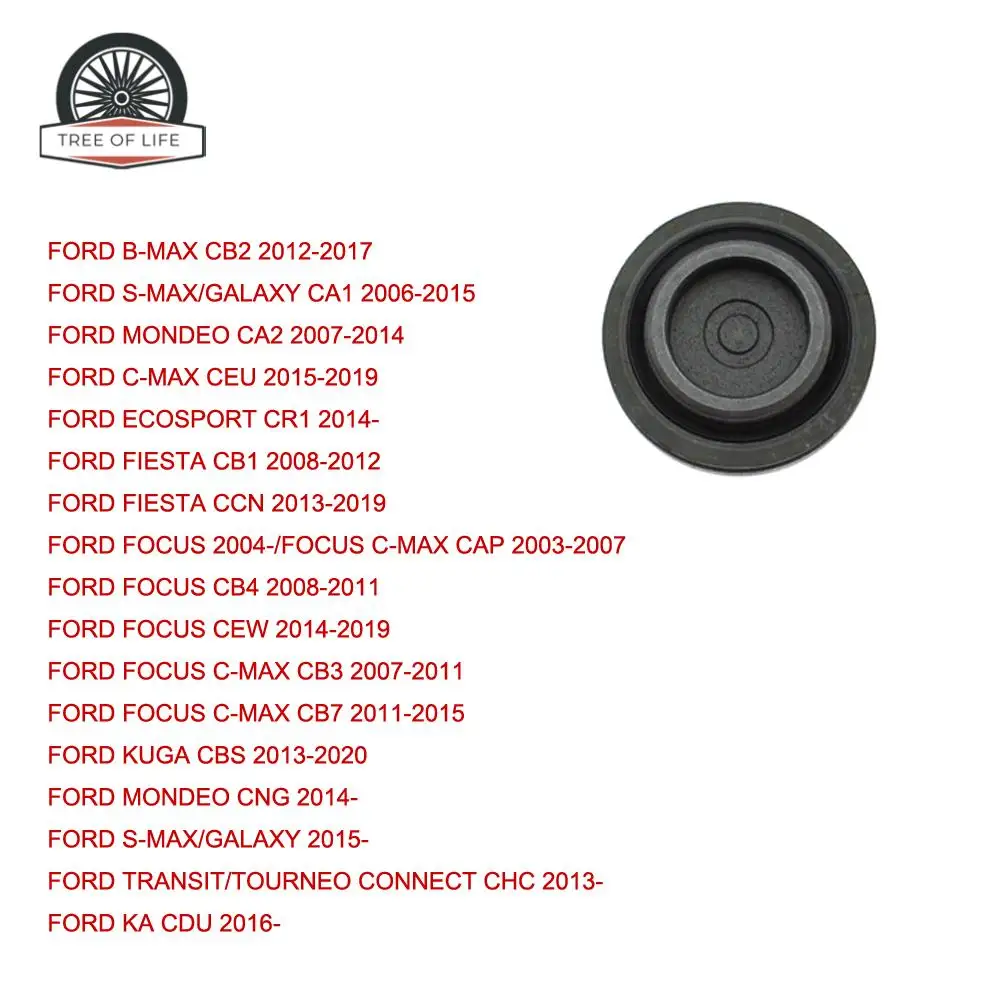 2pcs Camshaft Seal Gear Cover Plug For Ford Focus Kuga B-Max S-Max C-Max Fiesta 1 345 739,1345739,W710954-S430 Timing Gear Plug