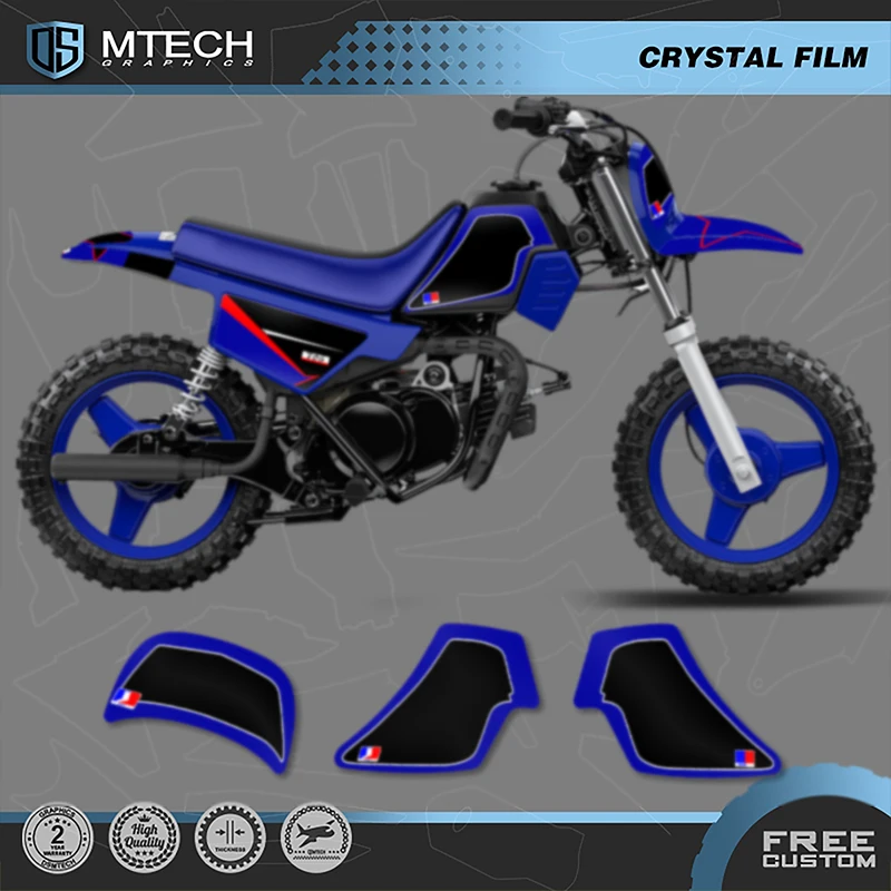 

Графические фоны DSMTECH, наклейки, наборы наклеек для Yamaha PW50 PW 50, велосипед PIT, все годы, мотоцикл, индивидуальный протектор 001