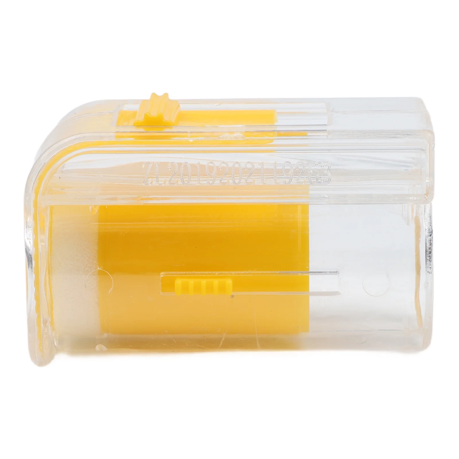 Single Handed Bee Marking Catcher Tool with Plastic Label Bottle and Plunger Practical Device for Queen Handling and Marking