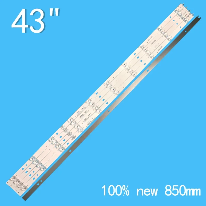 3V 10 lamp 850mm LED Strips LED 43D10A-01 (A) LED 43D10B-01 (A) 30343010213 43inch aluminum 100%