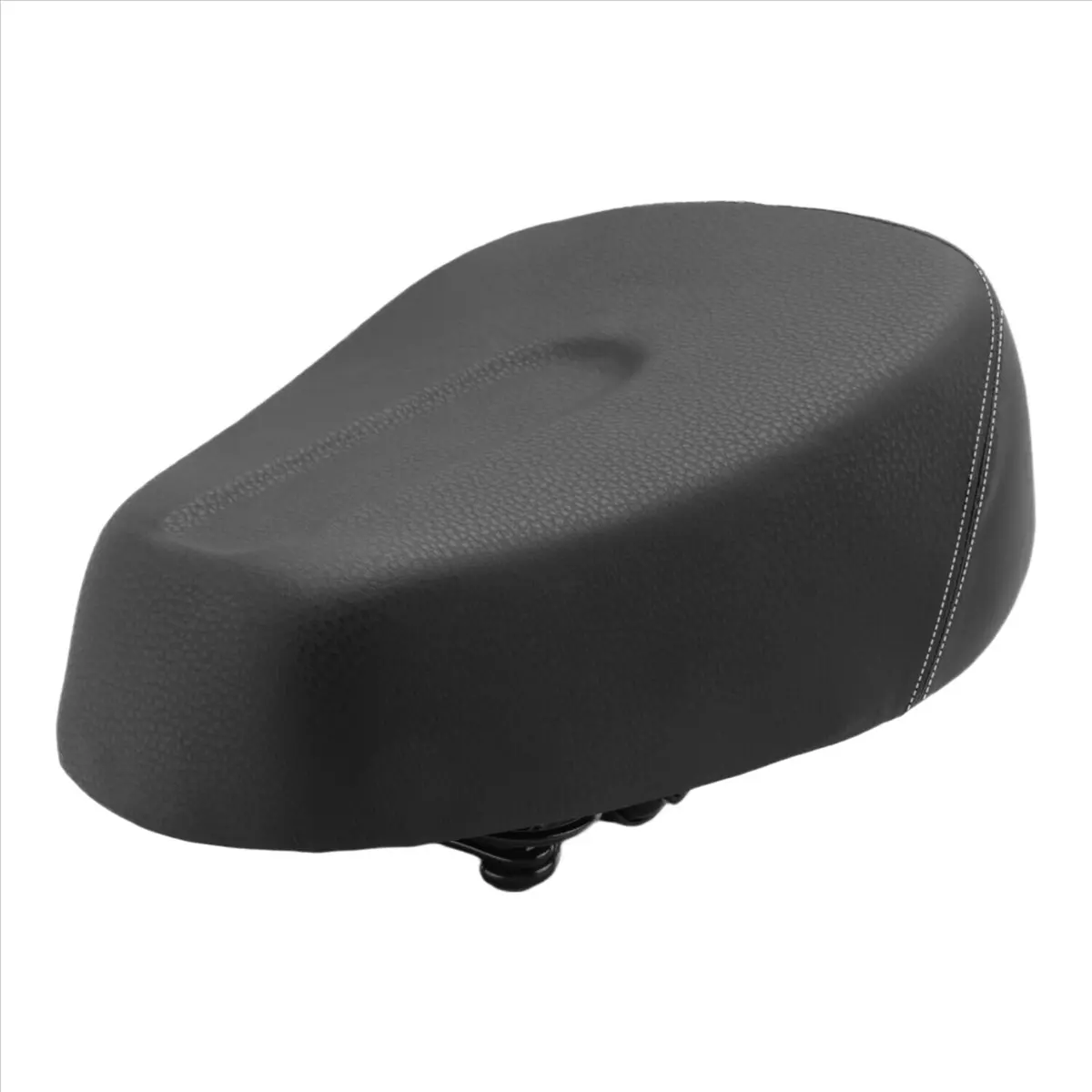 【STOCK】E-Bike Saddle Widen Four-Spring MTB Bike Saddles Soft Pad Electric Bikes Tricycle Scooter Seat Cycling Parts,Black