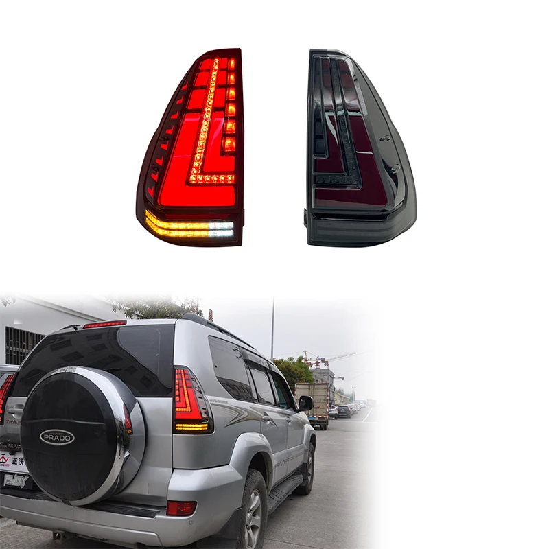 

Zhengwo Manufacturer Car Tail Lights For Lexus GX Toyota FJ120 Prado Tail Light 2003-2009 Year Auto Lighting Systems Sequential