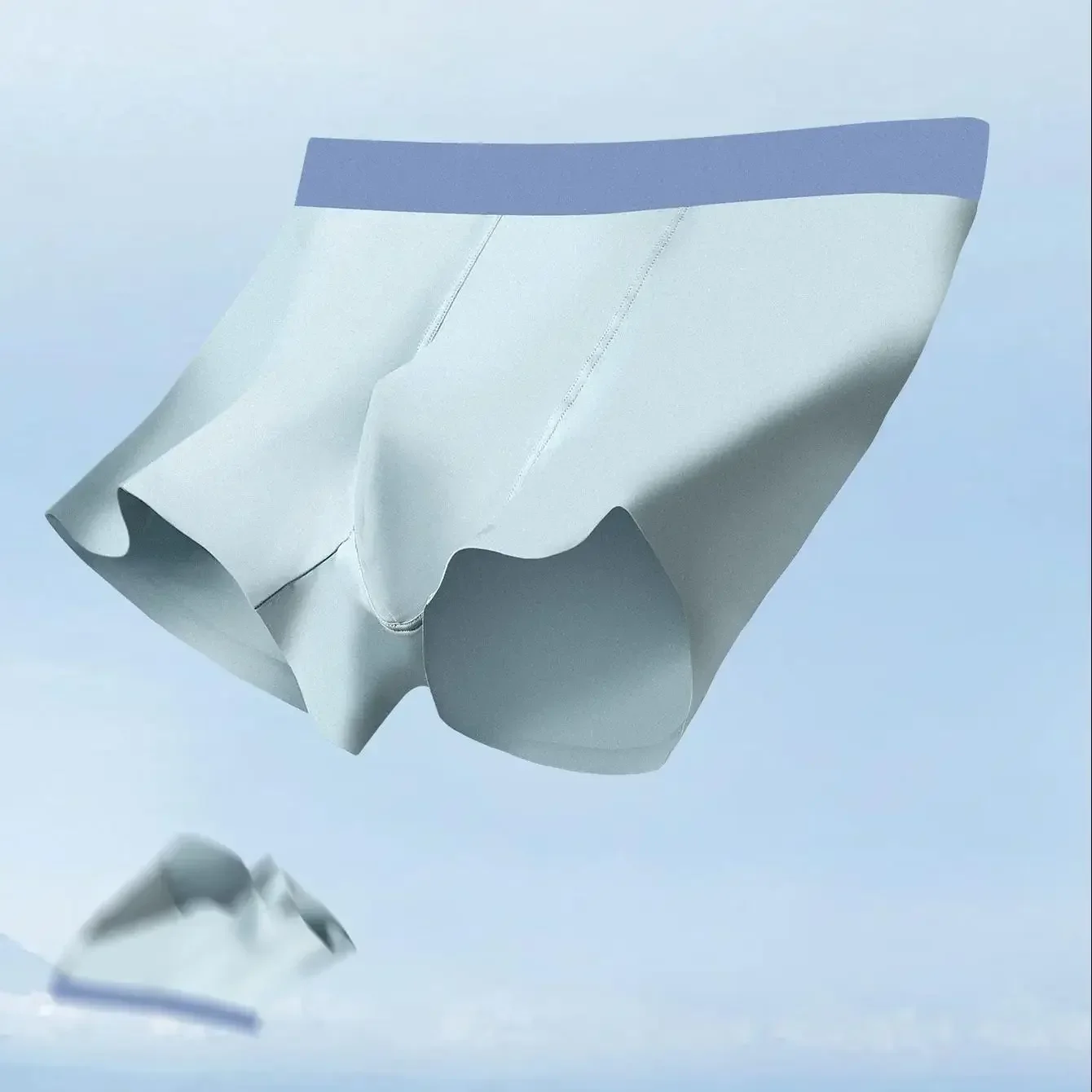 1 قطعة ملابس داخلية للرجال الرجال المضادة للبكتيريا القطن الملاكمين رقيقة تنفس الأولاد الرياضة الملاكمين الرجال السراويل الرأس