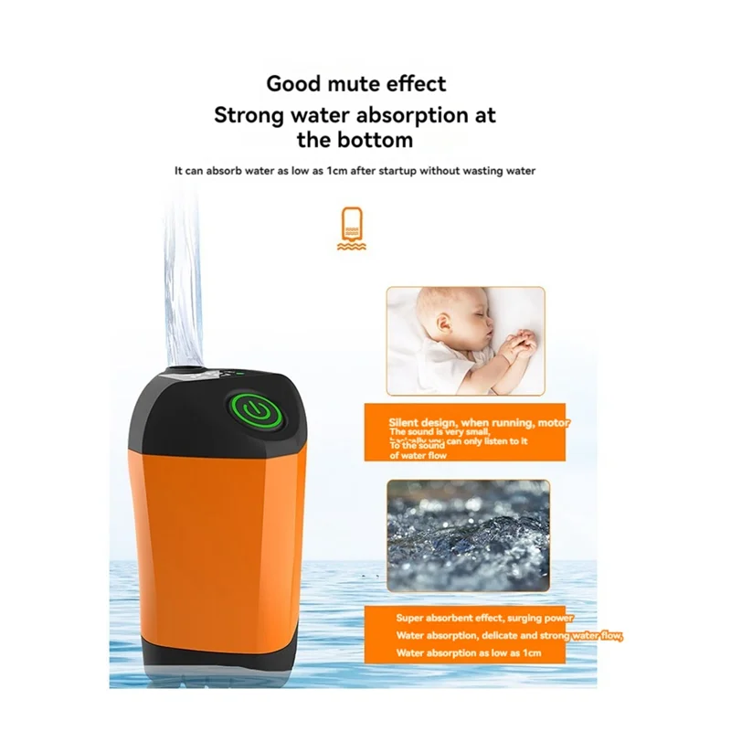 

A64T-Camping Shower, Portable Shower For Outdoor Shower, Watertemperature Viewable Shower Adjustable Shower Heads Hose