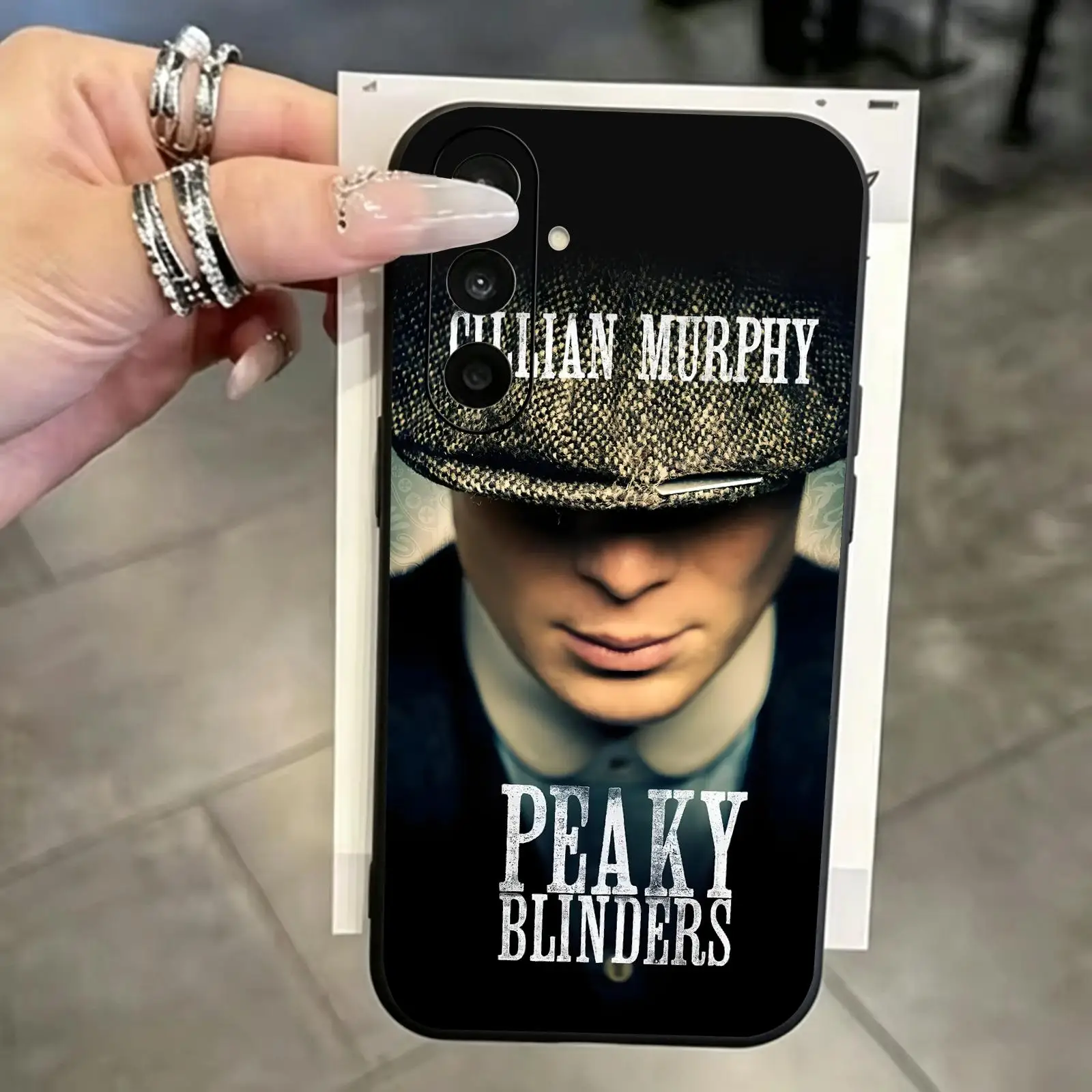 Thomas Shelby Peaky Blinders  Phone Case For Samsung A57 A56 A37 A27 A17 A36 A26 A55 A35 Black Matte Soft Case
