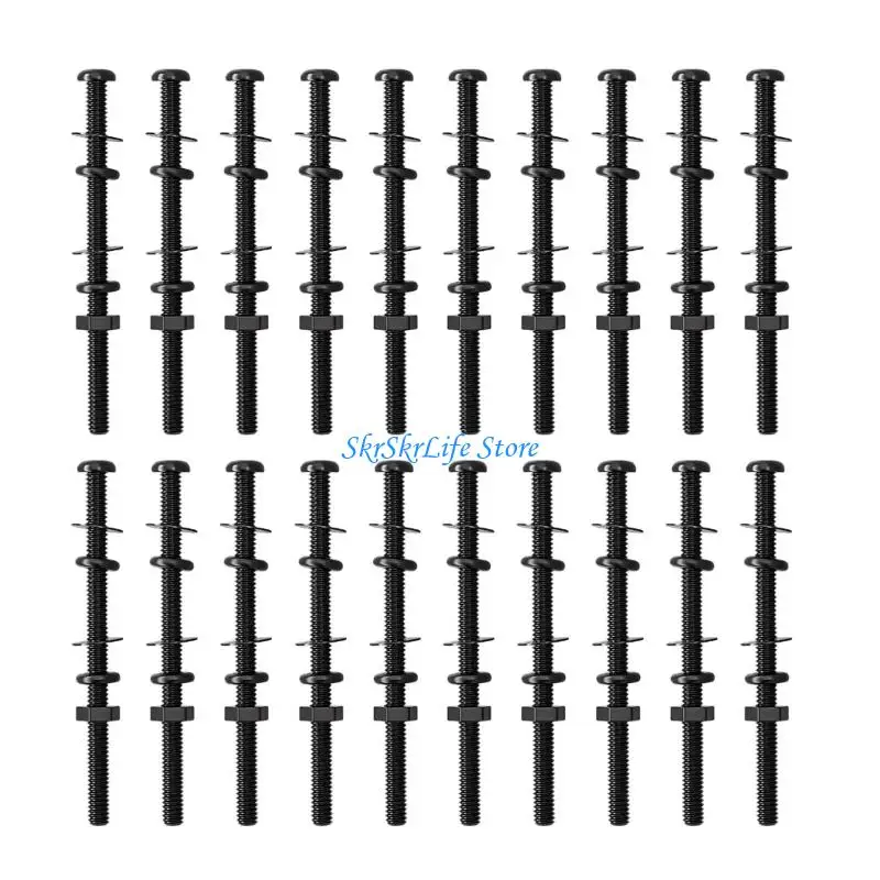 

E65E Multipurpose Long Computer Case Fan Screw Cooling Mounting Hardware Screw Cooling Fan Bolt Fan Screw Computer Case